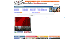 Desktop Screenshot of bienesraicesqueretaro.com.mx